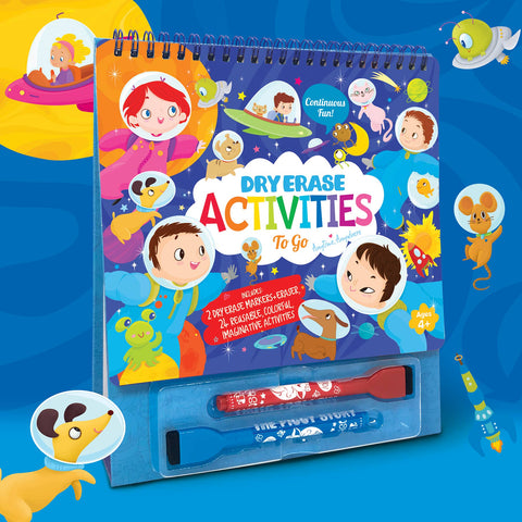 Space Adventure | Dry Erase Activities To Go & 2 Markers