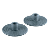 Ceramic Candle Holder: Blue