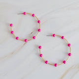 Hops Hoop Earrings