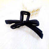 Matte Ribbon Claw Clip