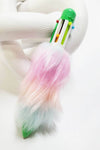 Rainbow Fur 6 Color Pen