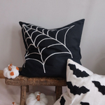 Halloween Throw Pillow: Bats