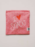 I Heart Snacks Snack Bag