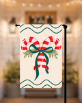 Candy Cane Christmas Garden Flag