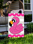 Flamingo Garden Flag