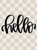 Hello 9 Blank