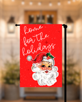 Home For The Holidays Garden Flag