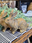 Brown Bunny Statue