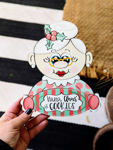 Mrs. Claus Printed Attachment
