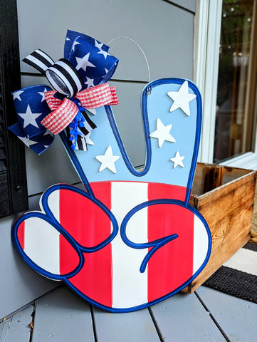 Peace USA Door Hanger