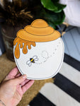Honeybee Jar Printed Attachment