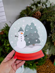 Christmas Snow Globe Printed Attachment