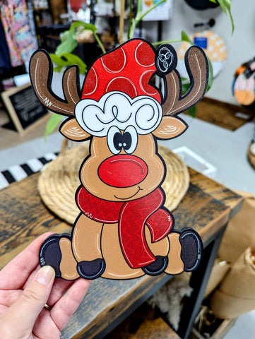 Reindeer Printed Attachment