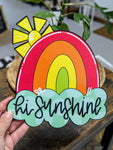 Hi Sunshine Rainbow Printed Attachment