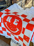 Checkered Nebraska Tee