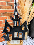 Haunted House Door Hanger