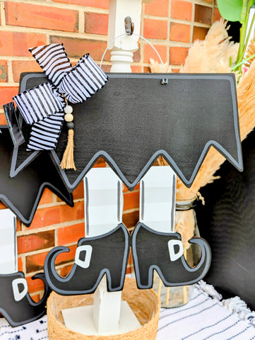 Witch Legs Door Hanger