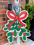 Mistletoe Swag Door Hanger