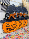 Spooky Jack-O-Lantern Door Hanger