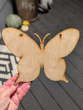 Butterfly with Holes Blank