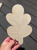 Fall Teardrop Blank