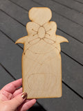 Bowed Wine Bottle Blank