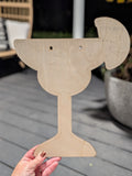 Margarita Glass with Holes Blank