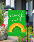 Pinch Me Rainbow Garden Flag