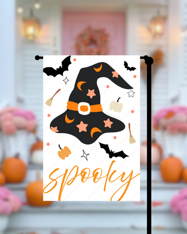 Spooky Halloween Garden Flag