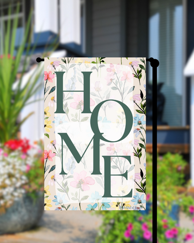 Spring Home Garden Flag