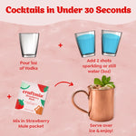 Strawberry Mule Cocktail Mixer Pack