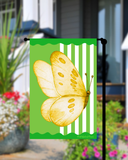 Summer Butterfly Garden Flag