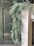 Frosted Filigree Weeping Garland