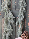 Frosted Filigree Weeping Garland