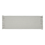 Kaila Ticking Stripe Ruffled Runner 12x36