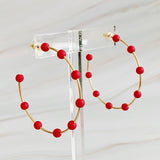 Hops Hoop Earrings