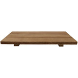 Natural Rectangular Wood Tray