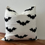 Halloween Throw Pillow: Bats