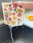 Swedish Dishcloth: Citrus