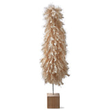 Ivory Minky Fleece Tree: Tall