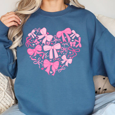 Heart Of Coquette Bows Sweatshirt