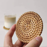 Rattan Coasters