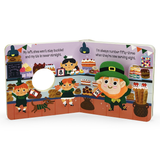 Happy Leprechaun Board Finger Puppet Book