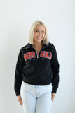 Nebraska Split Lux Quarter Zip