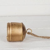 Vintage Gold Silo Bell Ornament