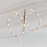 Hops Hoop Earrings