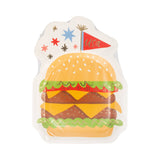 Burger Shaped Plate Pack