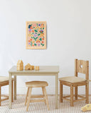Paint by Numbers Kit & Canvas for Kids: Flower Patch
