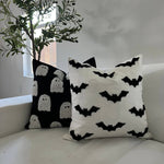 Halloween Throw Pillow: Bats