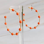 Hops Hoop Earrings